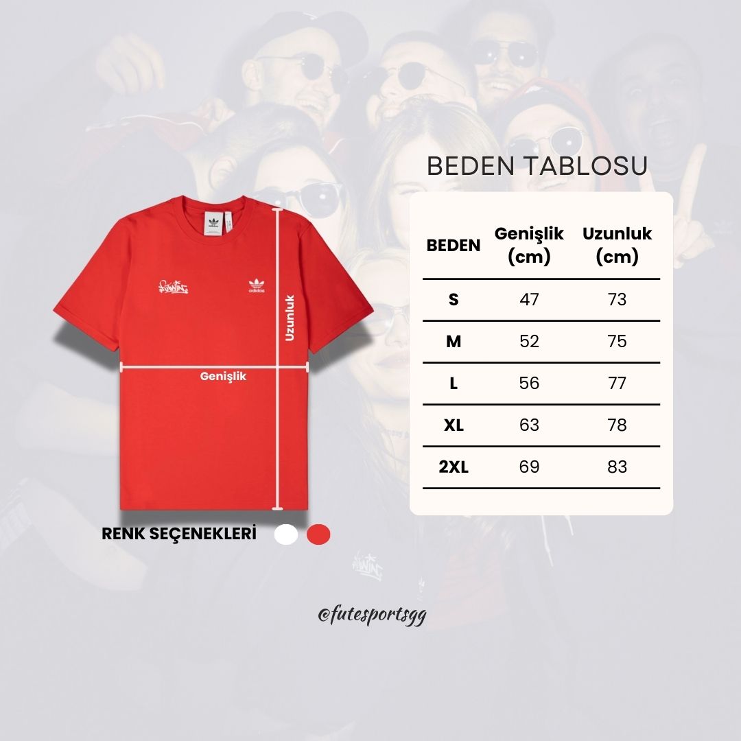 2024 FUT x adidas Kırmızı Tshirt